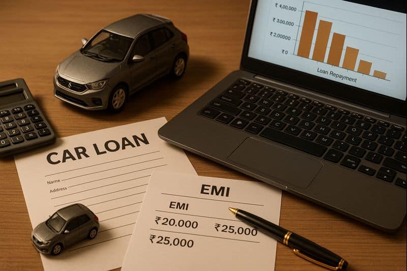 Real EMI Example New vs Used Car Loan