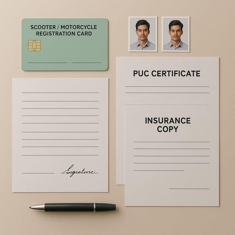 Two-Wheeler Ownership Transfer Online